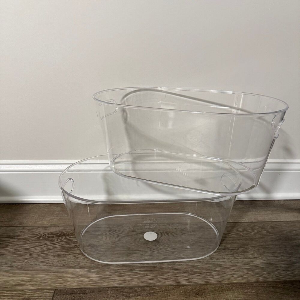 Plastic Beverage Tubs